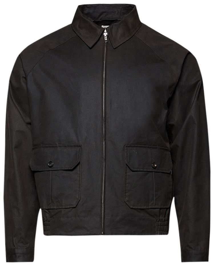 Bode Waxed Coach Jacket Brown