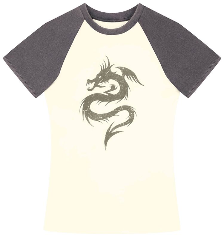 Coperni Dragon Tee YellowBlack