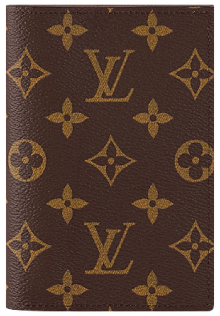 Louis Vuitton Passport Cover Brown Monogram Canvas