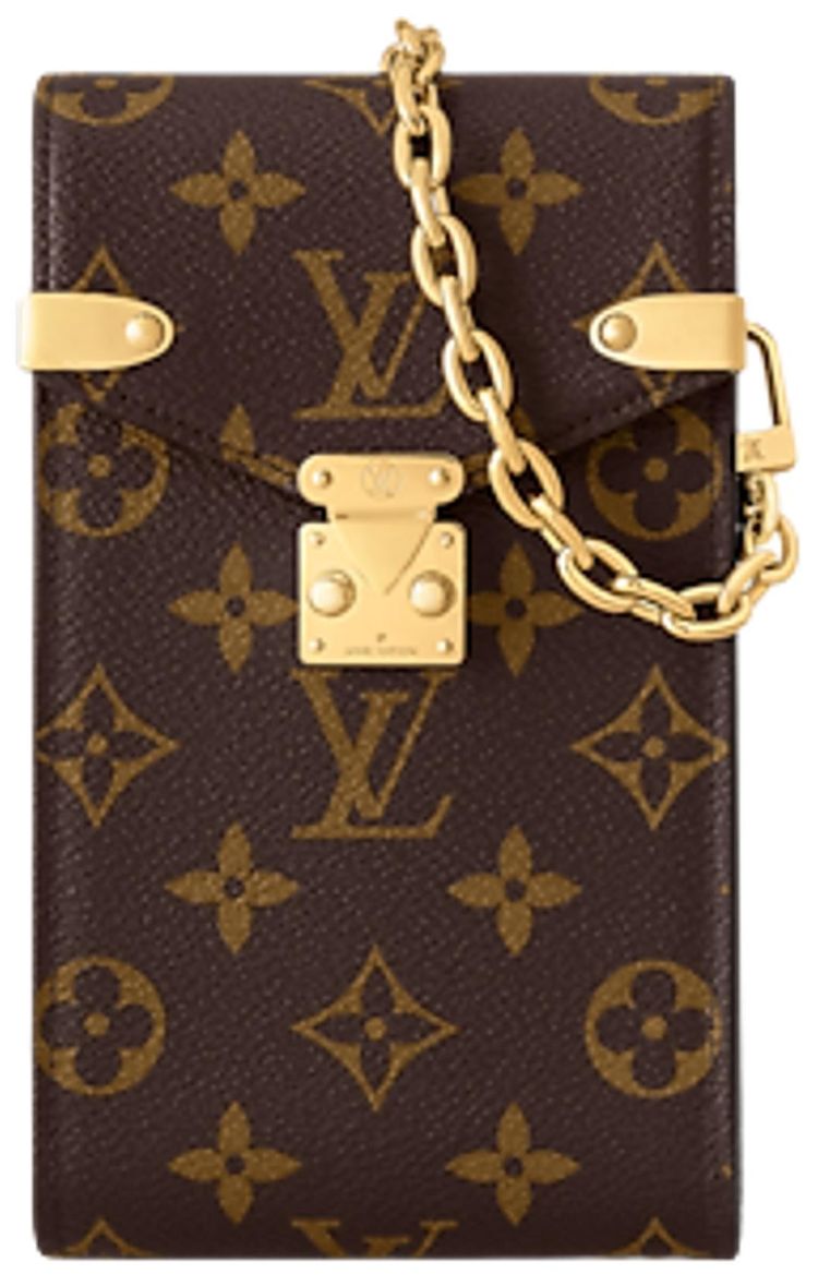 Louis Vuitton Phone Pouch MeTis Brown Monogram Canvas