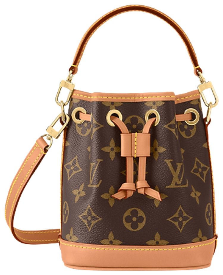 Louis Vuitton Nano Noe Brown Monogram Canvas