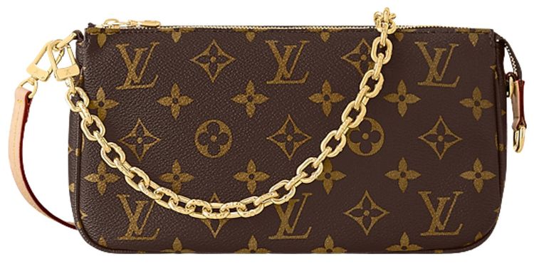 Louis Vuitton Pochette Accessoires Brown Monogram Canvas