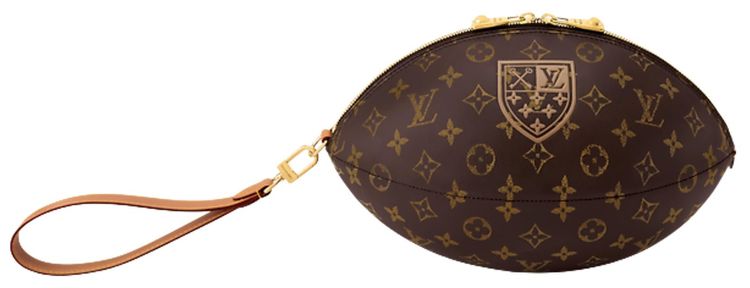Louis Vuitton Rugby Clutch Brown Monogram Canvas