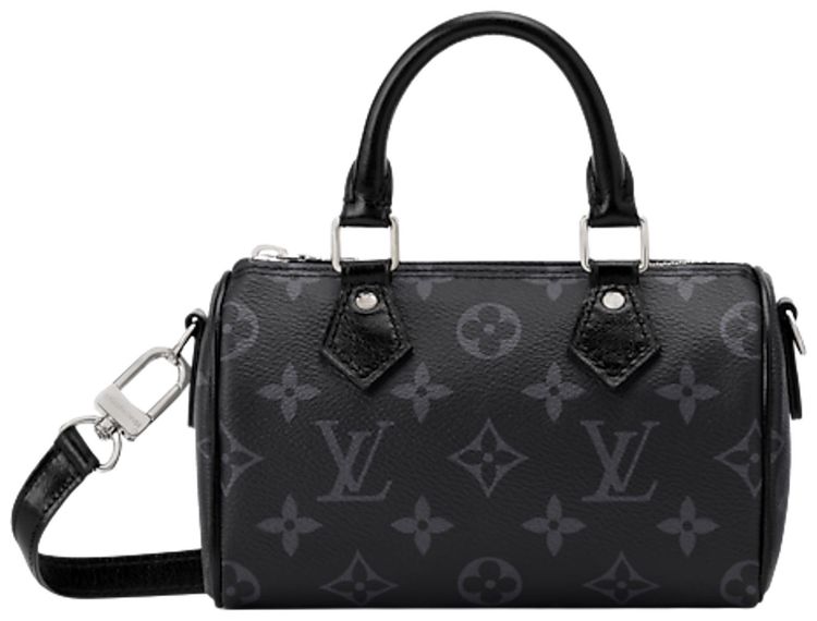 Louis Vuitton Nano Speedy Monogram Eclipse Canvas