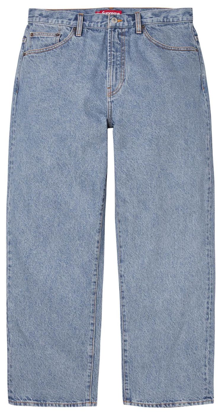 Supreme Baggy Jean Washed Indigo