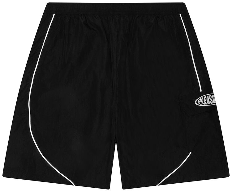 Pleasures Protection Active Shorts Black