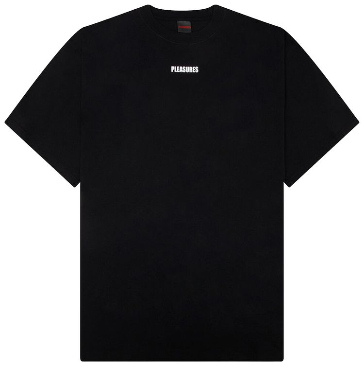 Pleasures Wordmark T Shirt Black