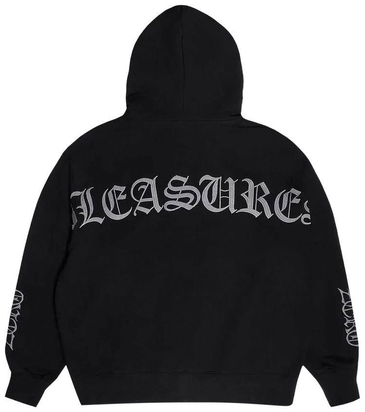 Pleasures Balaclava Zip Hoodie Black