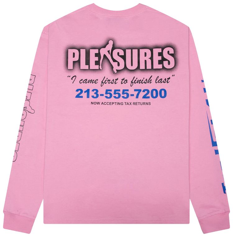 Pleasures Hot 4 U Long Sleeve T Shirt Pink