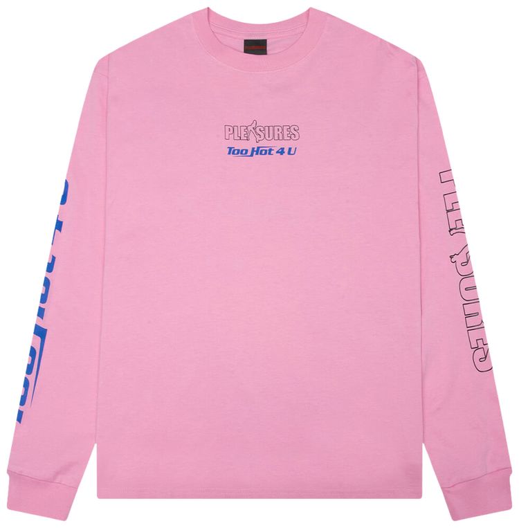 Pleasures Hot 4 U Long Sleeve T Shirt Pink