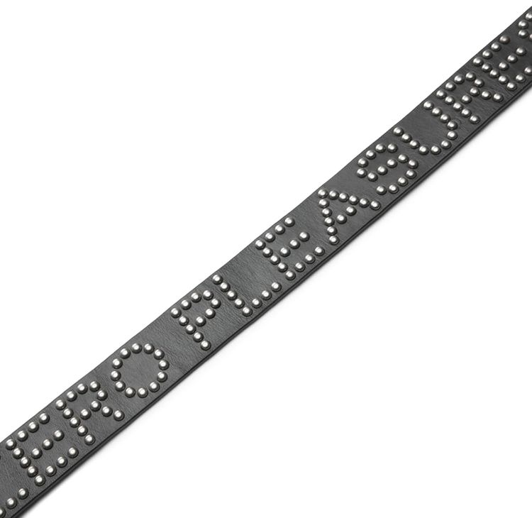Pleasures Zero Studded Belt Black