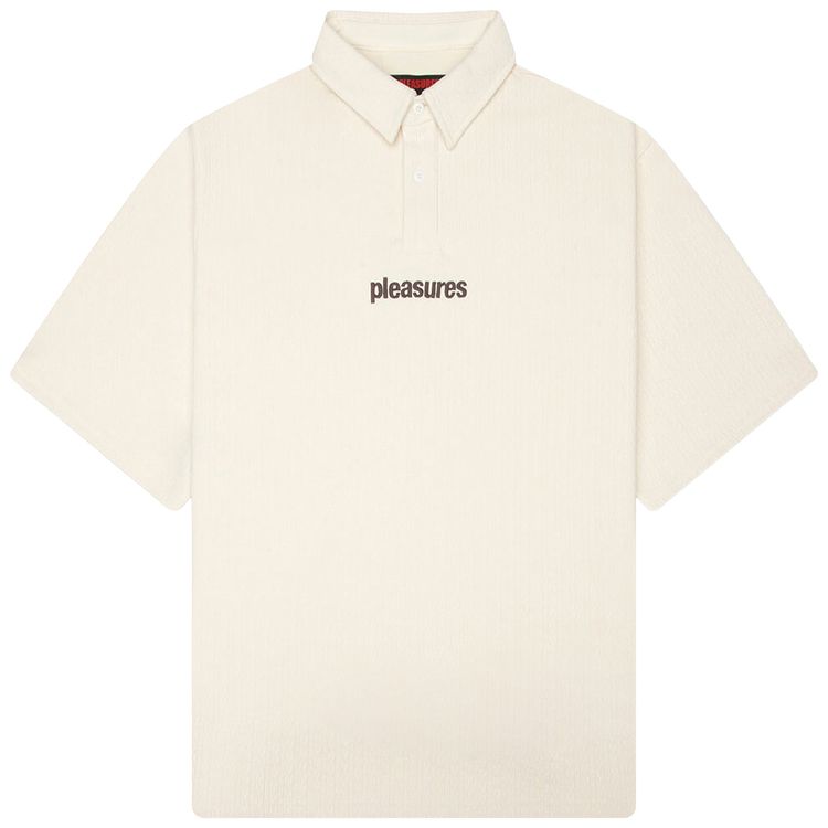 Pleasures Cable Polo Ecru