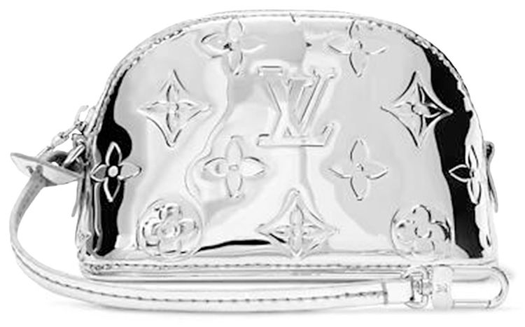 Louis Vuitton Cosmetic Purse Silver Monogram Canvas