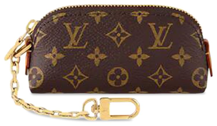 Louis Vuitton Cosmetic Lipstick Pouch Brown Monogram Canvas