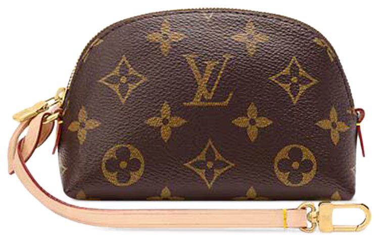 Louis Vuitton Cosmetic Purse Brown Monogram Canvas