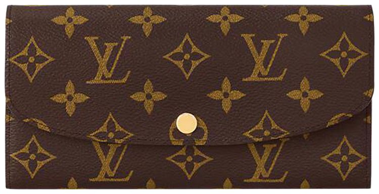 Louis Vuitton Emilie Wallet Brown Monogram Canvas
