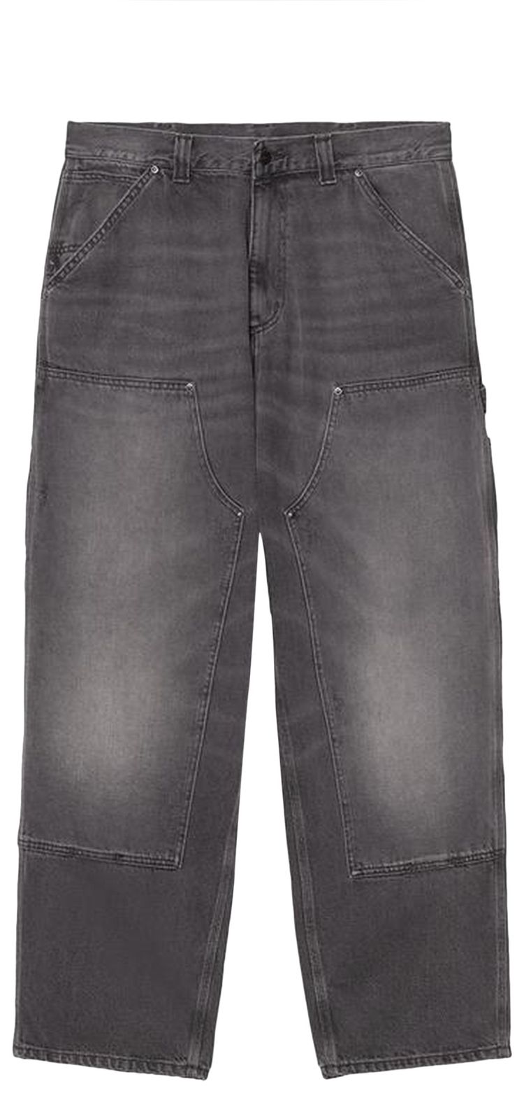 Carhartt WIP OG Double Knee Pant Black Grind Wash