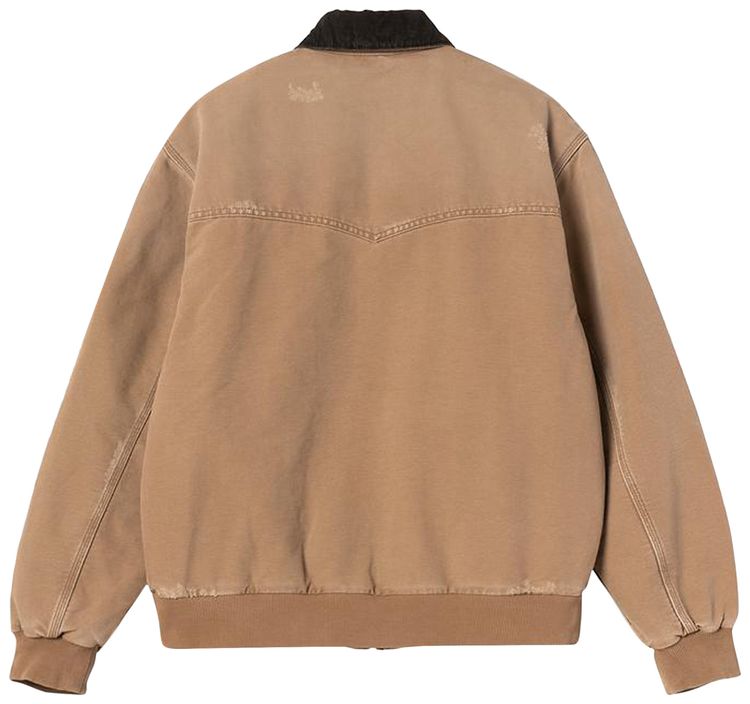 Carhartt WIP OG Santa Fe Jacket Hamilton BrownTobacco Grind Wash