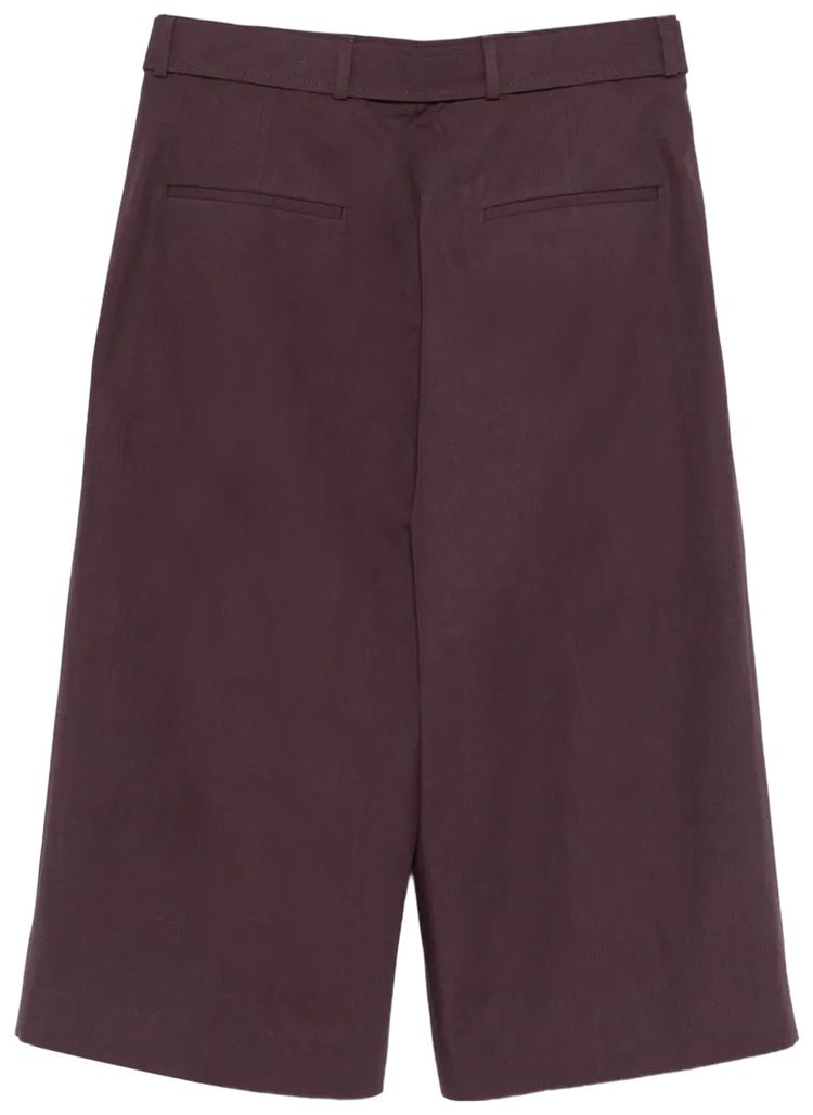 Dries Van Noten Washed Heavyweight Pants Dark Purple