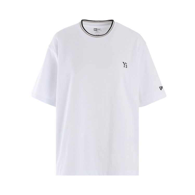 Ys x New Era Oversize Logo T Shirt White