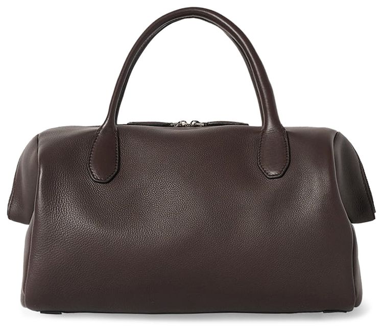 The Row Faye Bag Dark Brown