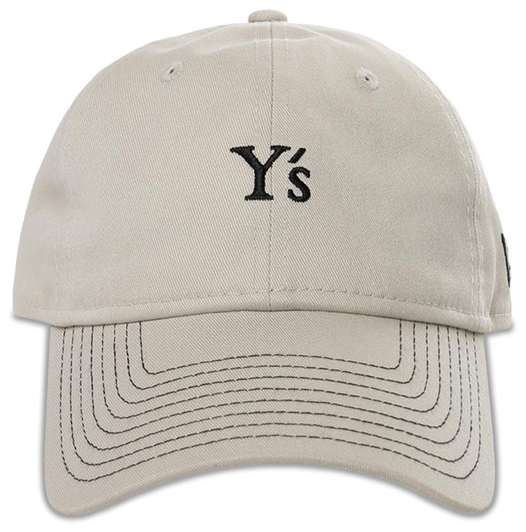 Ys x New Era 920CS Logo Stitch Cap Off White