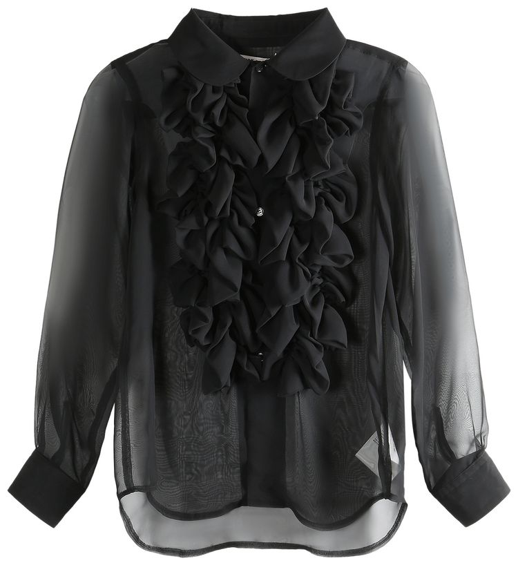 Comme des Garcons Flap Pockets Blouson Black