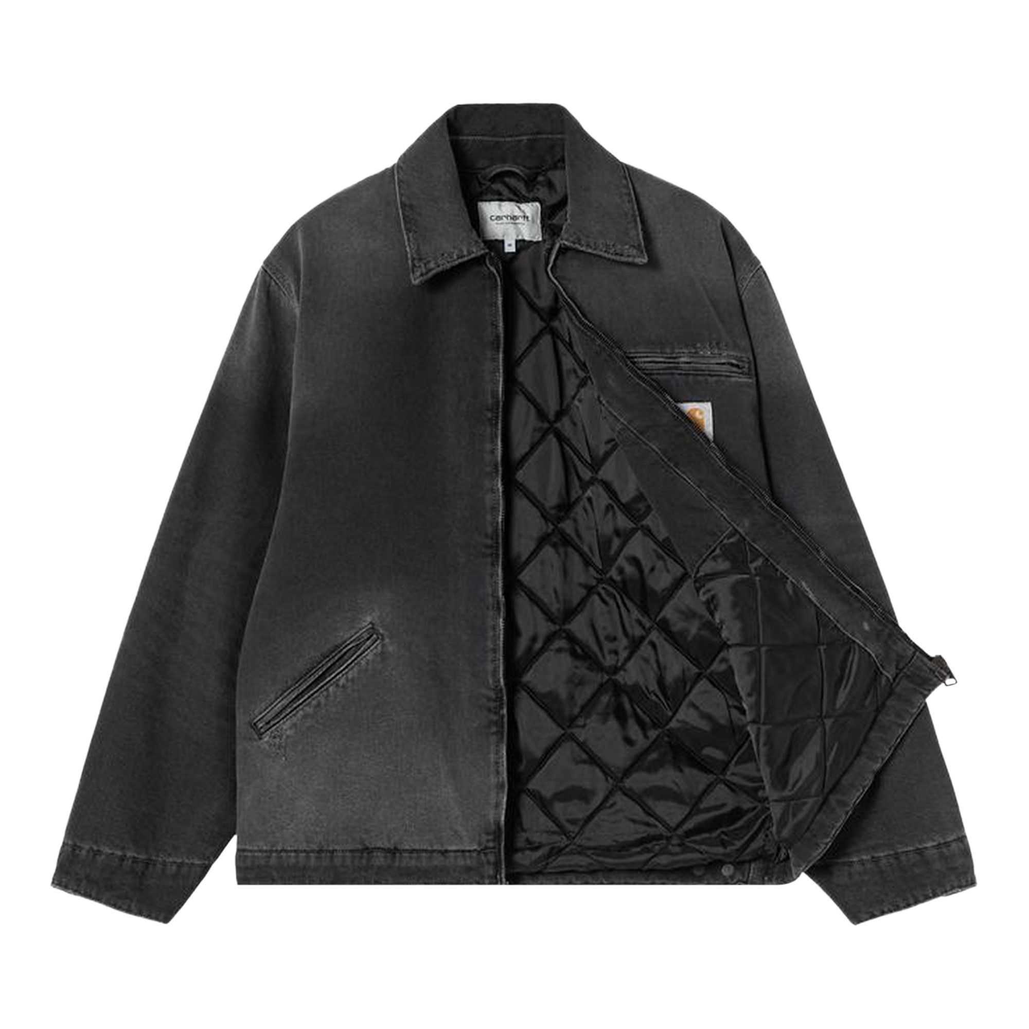Buy Carhartt WIP OG Detroit Jacket 'Black (Grind Wash)' - I036259