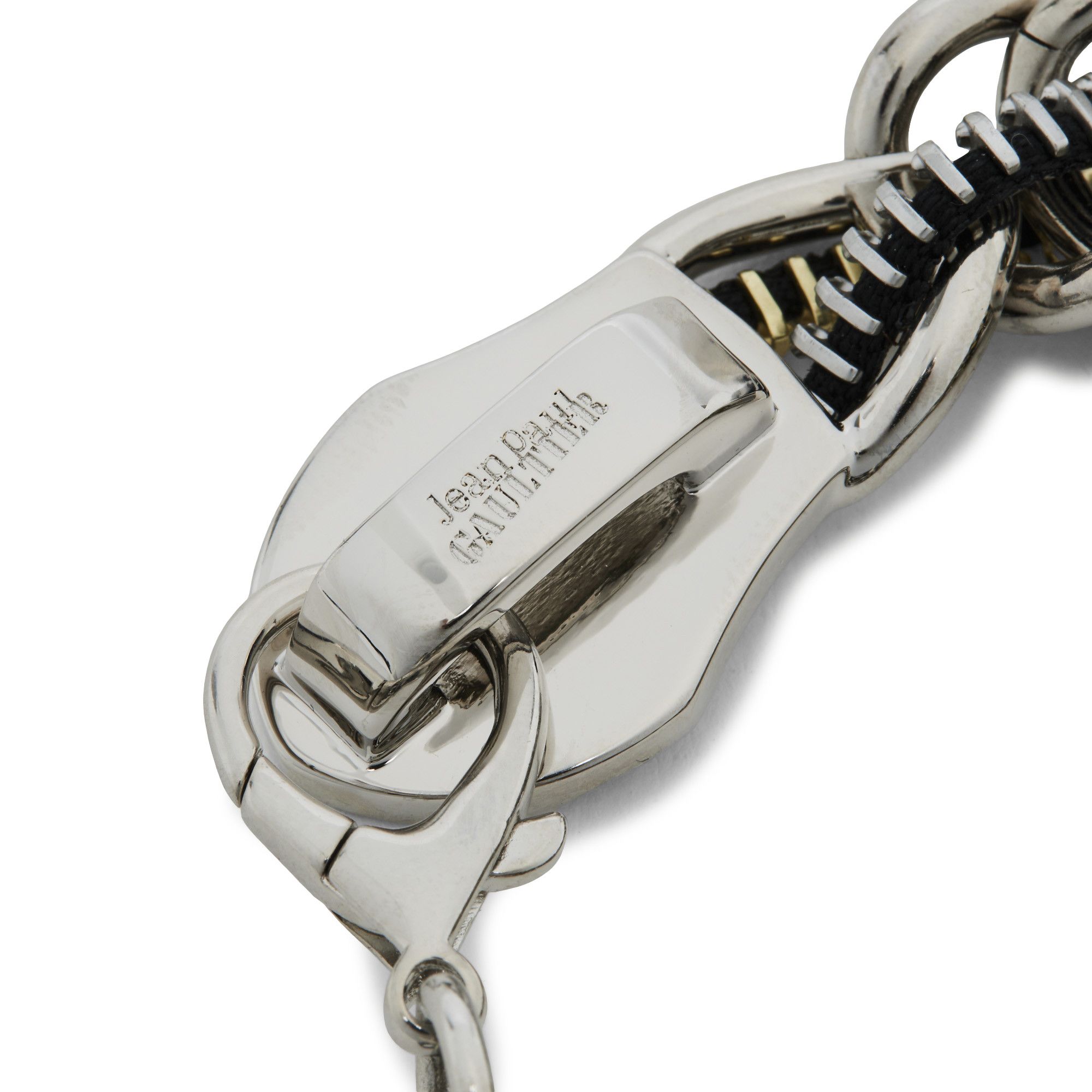 Buy Jean Paul Gaultier Zippers Bracelet 'Silver/Black/Gold' - U