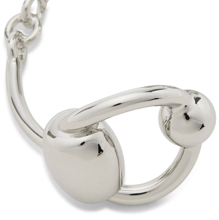 Jean Paul Gaultier Equestrian Bracelet Shiny Silver