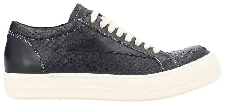 Rick Owens Concordians Vintage Low Black Python