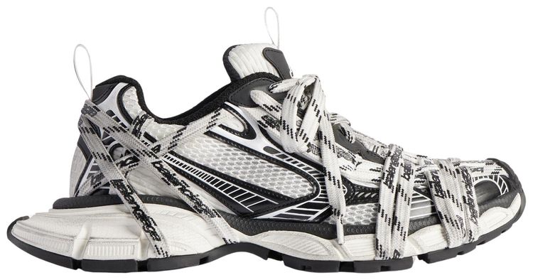 Balenciaga 3XL Extreme Lace Sneaker White Black