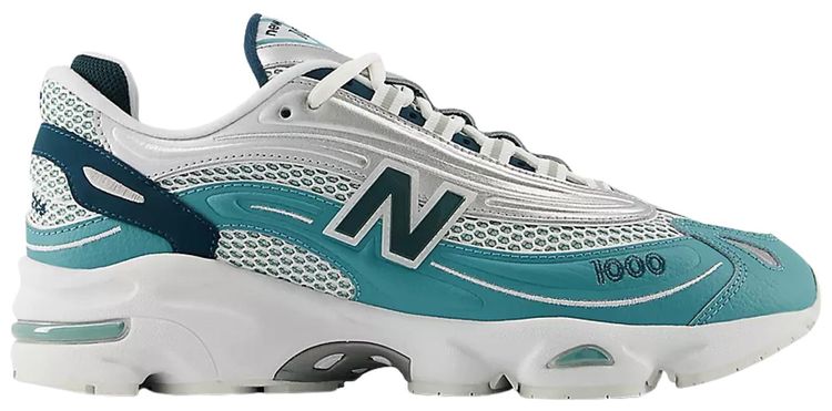 New Balance 1000 Faded Teal White
