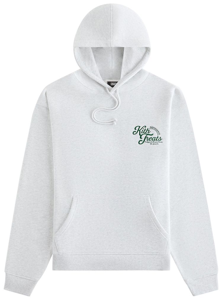 Kith Treats Store Front Williams Iii Hoodie Light Heather Grey