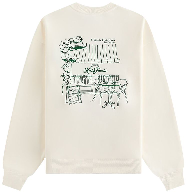 Kith Treats Store Front Nelson Crewneck Sandrift