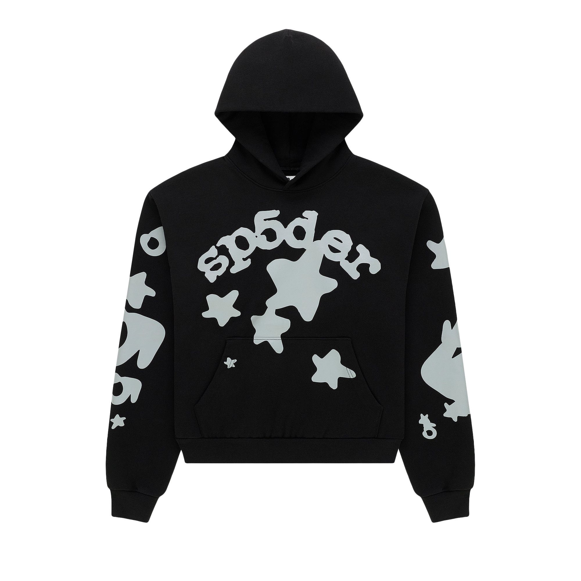 Buy Sp5der Reflective Beluga Hoodie 'Black' - 02406 10004SRBHB