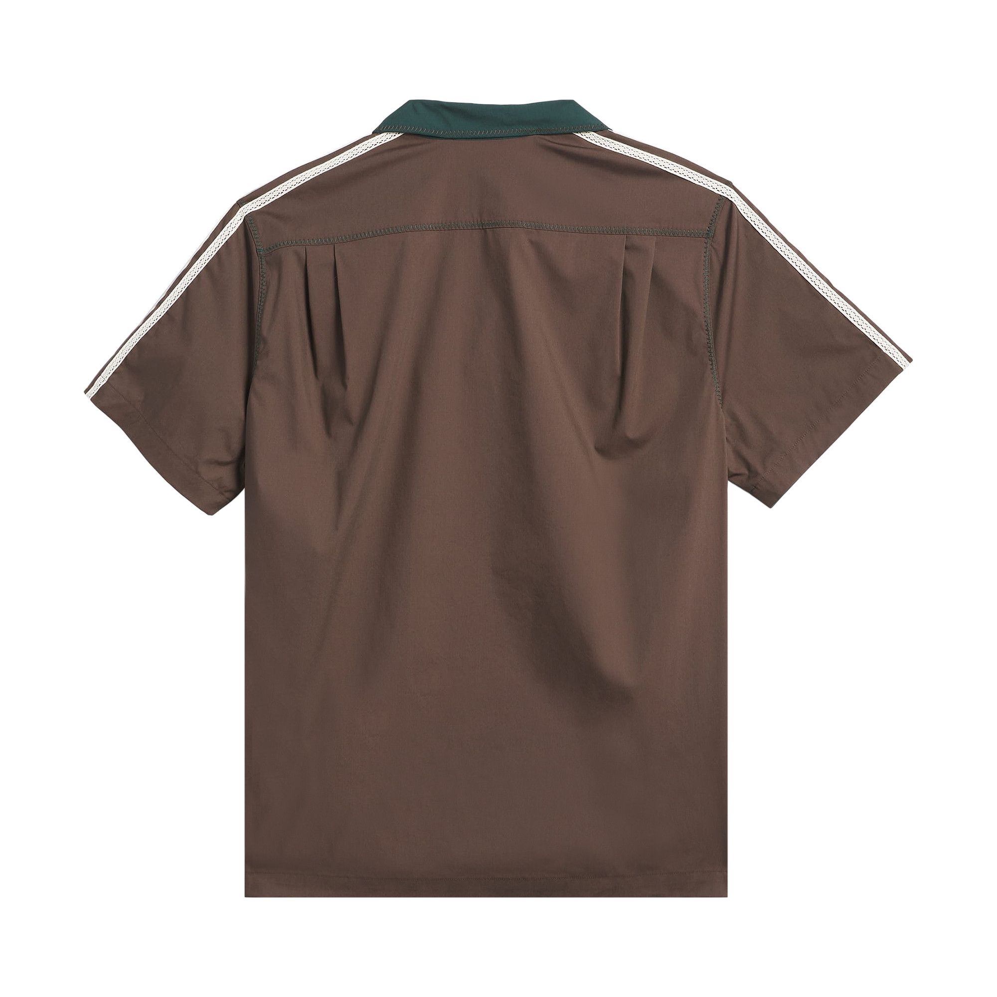 Buy Adidas x CLOT Bowling Shirt 'Green/Brown' - JP3870 | GOAT