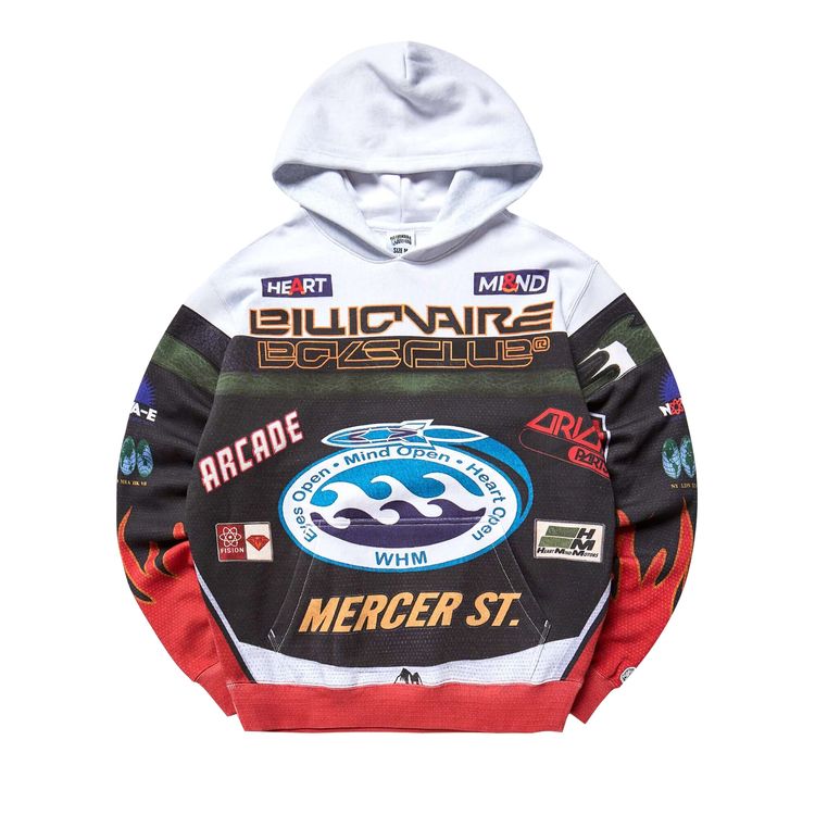 Billionaire Boys Club Mercer St Hoodie White