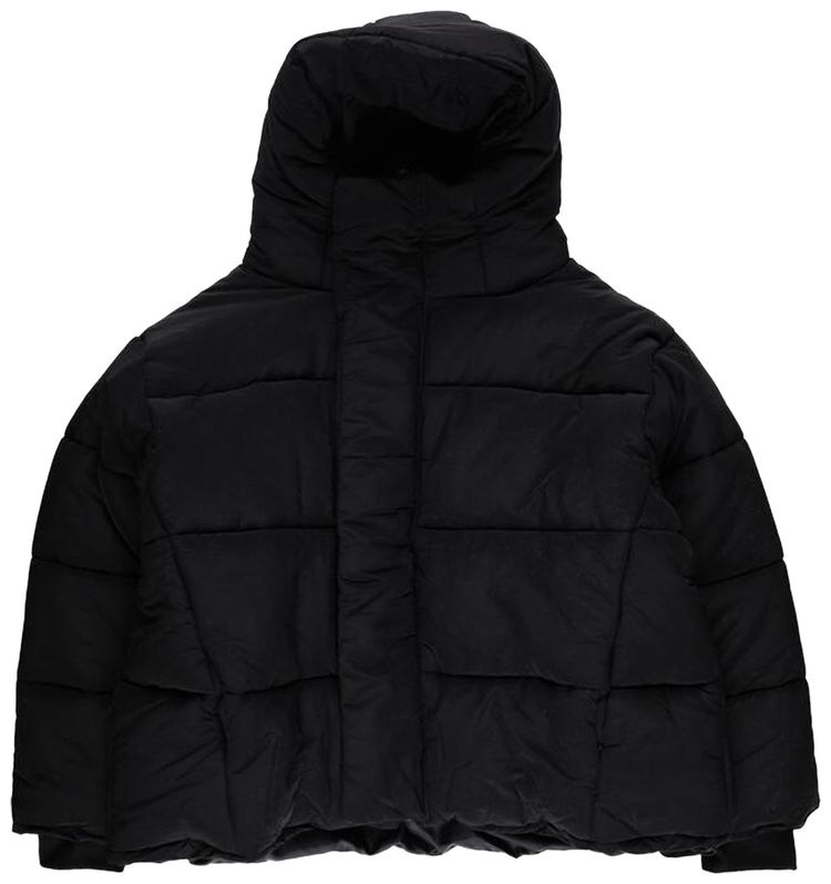 XHIBITION Oversized Puffer Black
