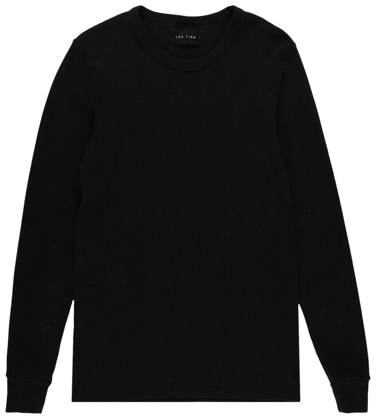 Les Tien Thermal Fitted Long Sleeve Black