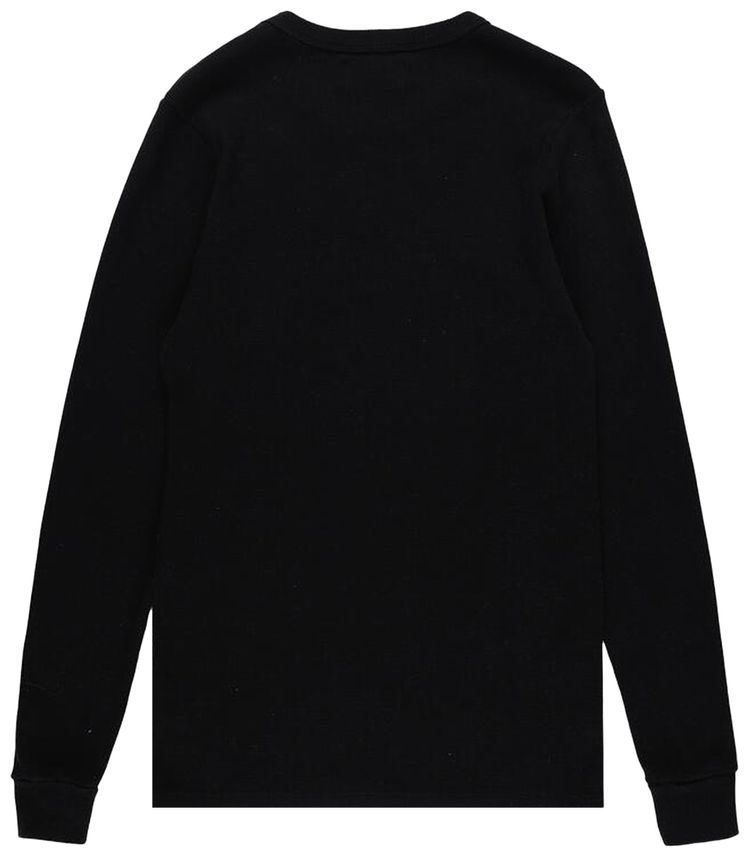 Les Tien Thermal Fitted Long Sleeve Black