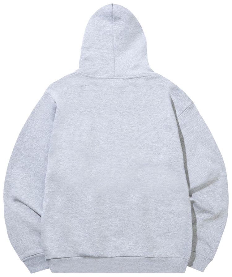 Market Stand For Peace Bear Hoodie Ash Grey