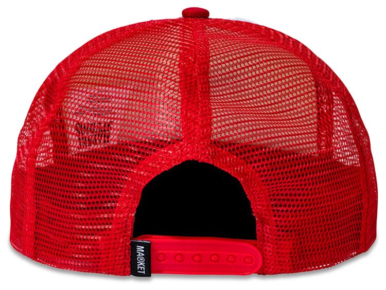 Market Formula One Trucker Hat RedWhite