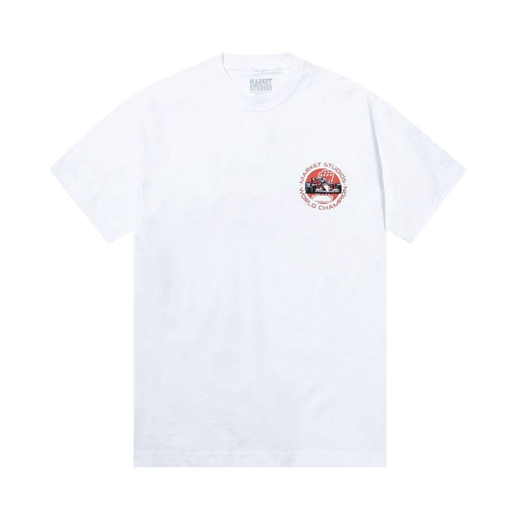 Market Have A Nice Race T Shirt White