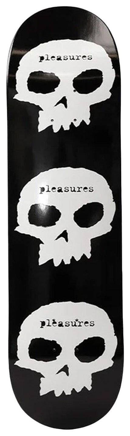 Pleasures Skulls Deck Black