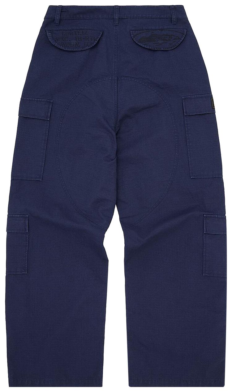Corteiz Guerillaz Cargo Pant Navy