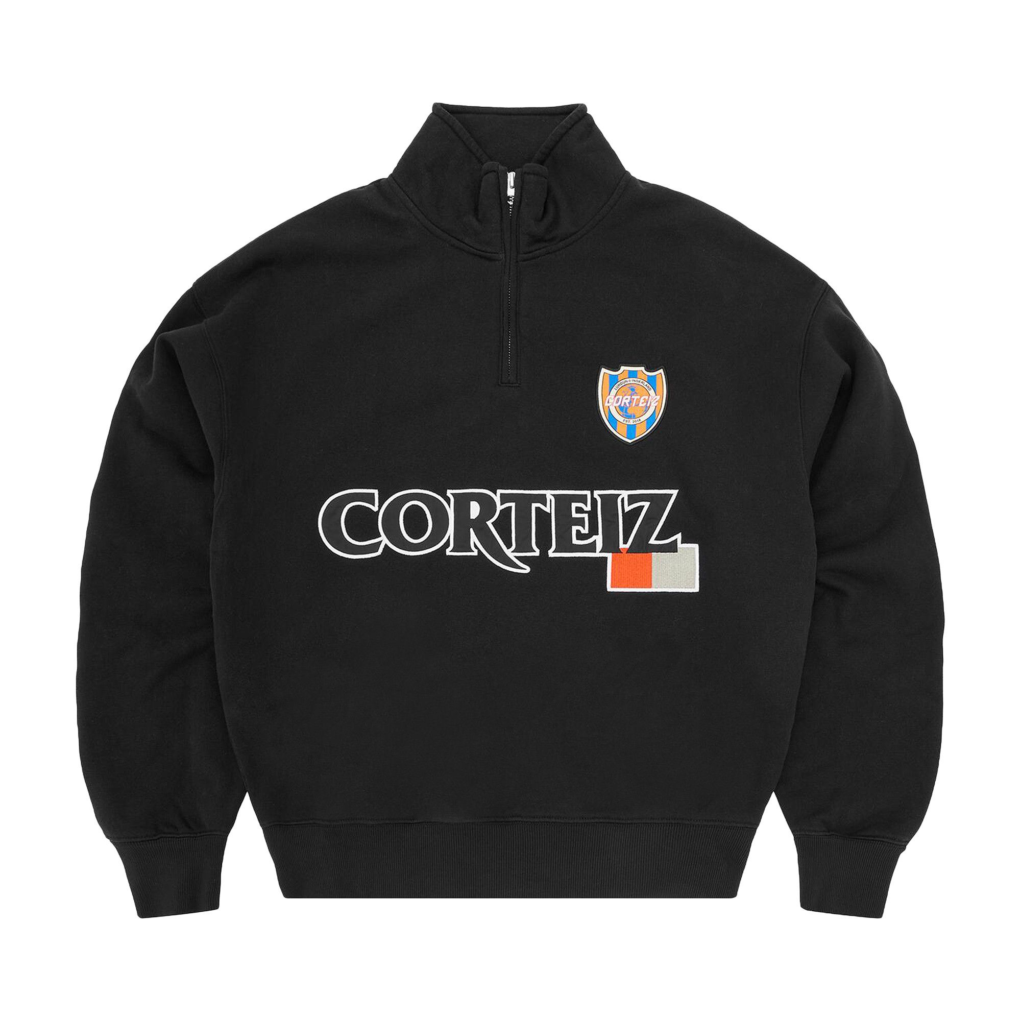 Buy Corteiz Giapponese Quarter Zip 'Black' - CRTZ0562 001 | GOAT