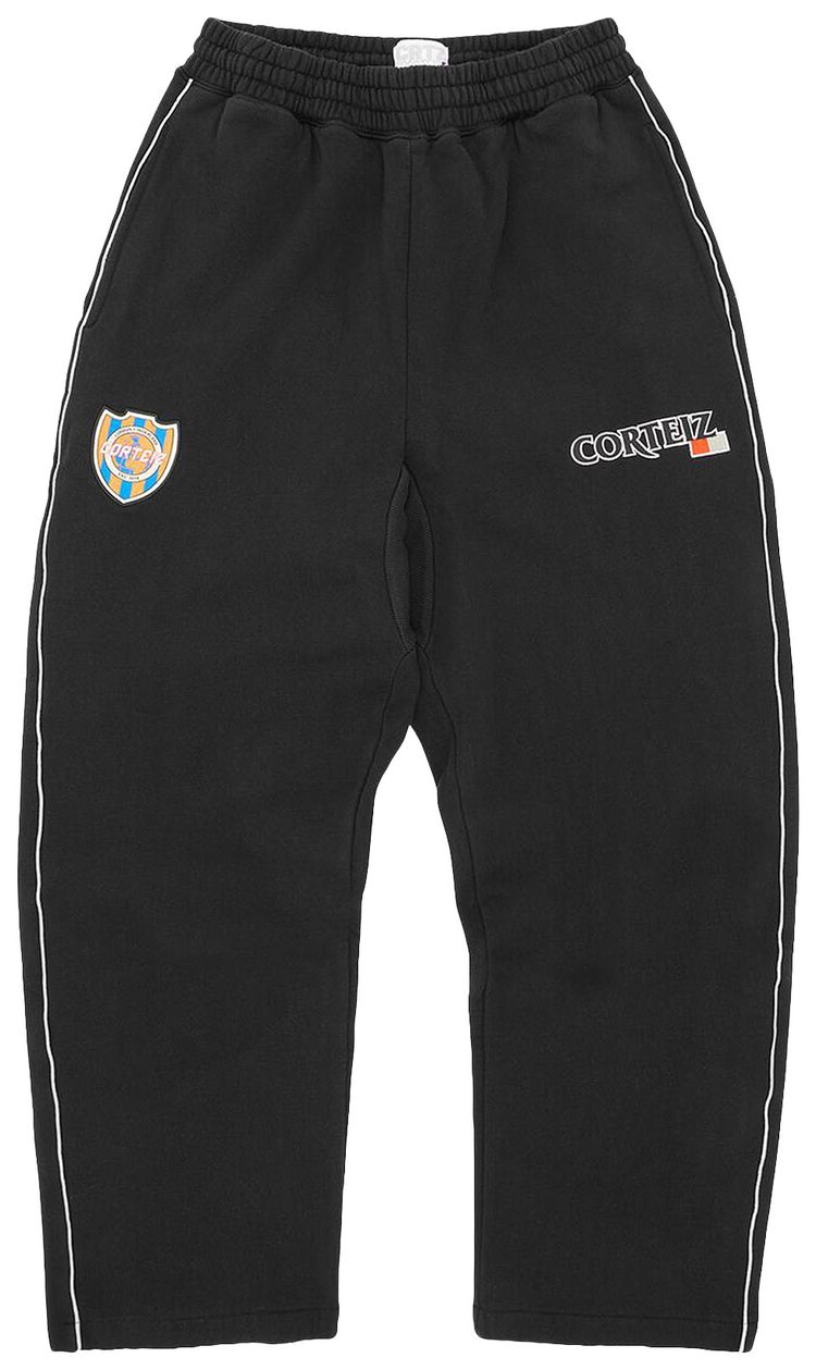 Corteiz Giapponese Open Hem Sweatpant Black