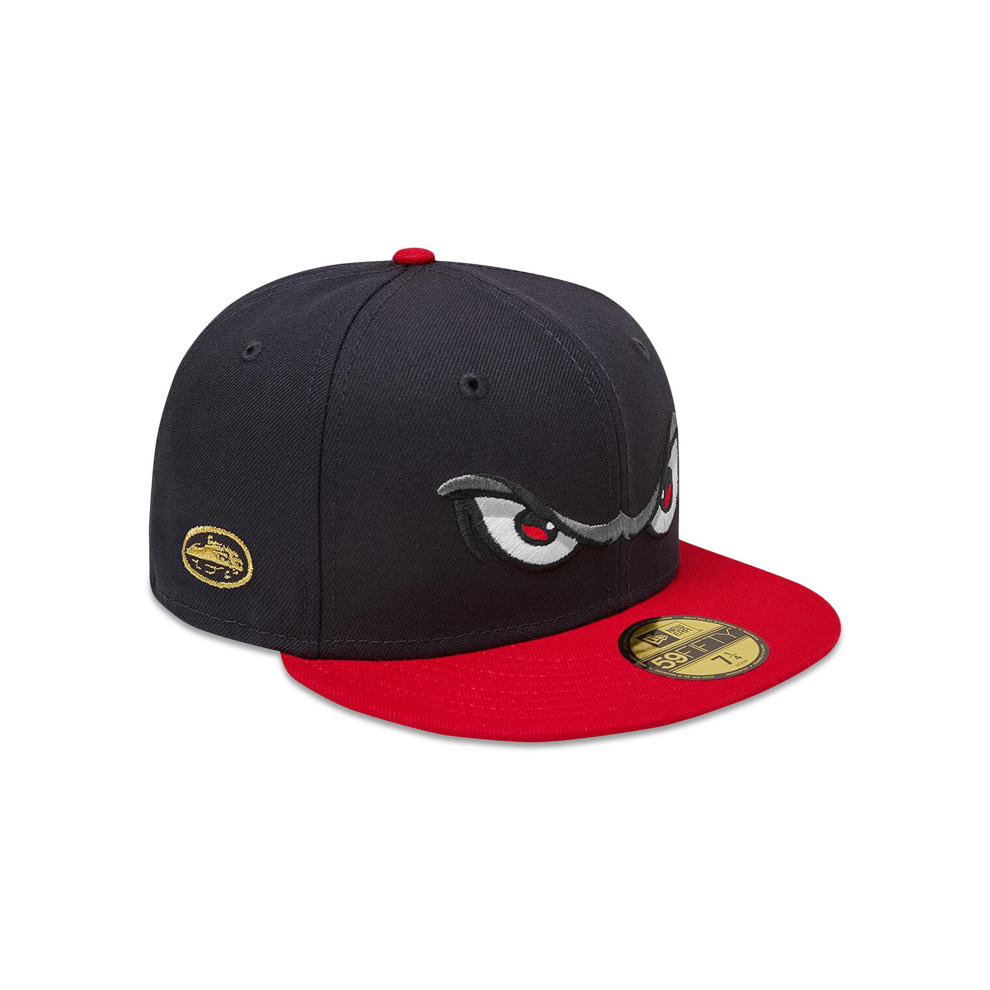 Buy Corteiz Storm New Era 59FIFTY Fitted Cap 'Navy/Red' - 07892