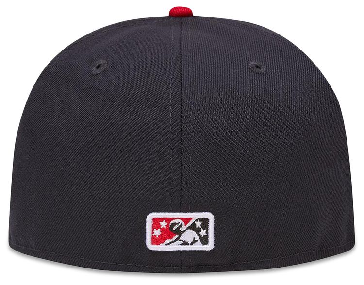 Corteiz Storm New Era 59FIFTY Fitted Cap NavyRed